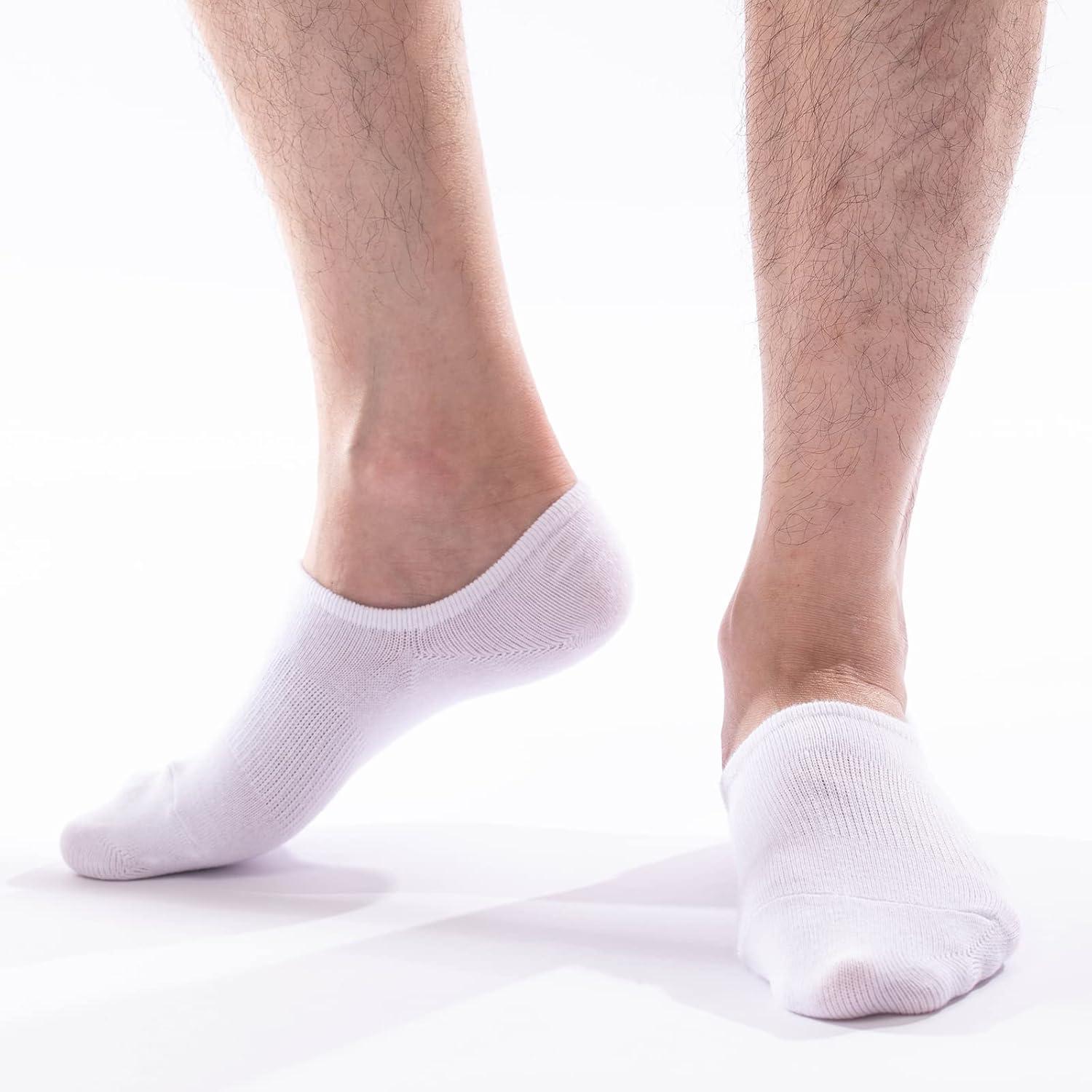 imageIDEGG No Show Socks Men Low Cut Ankle Short Socks for Men Casual Athletic Socks with NonSlip GripColor B8 Pairs 8colors Colored a