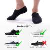 imageIDEGG No Show Socks Men Low Cut Ankle Short Socks for Men Casual Athletic Socks with NonSlip GripColor B6 Pairsblackgraywhite