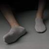 imageIDEGG No Show Socks Men Low Cut Ankle Short Socks for Men Casual Athletic Socks with NonSlip GripColor B6 Pairsblackgraywhite