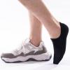 imageIDEGG No Show Socks Men Low Cut Ankle Short Socks for Men Casual Athletic Socks with NonSlip GripColor B8 Pairs Pure Black