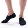 imageIDEGG No Show Socks Men Low Cut Ankle Short Socks for Men Casual Athletic Socks with NonSlip GripColor B8 Pairs Pure Black