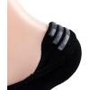 imageIDEGG No Show Socks Men Low Cut Ankle Short Socks for Men Casual Athletic Socks with NonSlip GripColor B8 Pairs Pure Black