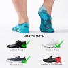 imageIDEGG No Show Socks Men Low Cut Ankle Short Socks for Men Casual Athletic Socks with NonSlip GripColor L8 Pairs4 Clors