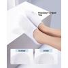 imageIDEGG No Show Socks Women 10 Pairs Low Cut AntiSlid Novelty Athletic Casual Invisible Liner SocksColor B  10 Pairs  5 Pairs White5 Pairs Black