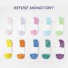 imageIDEGG No Show Socks Women 10 Pairs Low Cut AntiSlid Novelty Athletic Casual Invisible Liner SocksColor F  10 Pairs  10 Colors