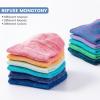 imageIDEGG No Show Socks Women 10 Pairs Low Cut AntiSlid Novelty Athletic Casual Invisible Liner SocksColor P  10 Pairs  10 Colors