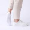 imageIDEGG No Show Socks Women ampamp Men Low Cut Ankle Short Athletic Running Casual Invisible Liner SocksC6 Pairs6 White