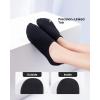 imageIDEGG No Show Socks Women ampamp Men Low Cut Ankle Short Athletic Running Casual Invisible Liner SocksD6 Pairs6 Black