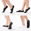 imageIDEGG No Show Socks Women ampamp Men Low Cut Ankle Short Athletic Running Casual Invisible Liner SocksD6 Pairs6 Black