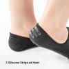 imageIDEGG No Show Socks Women ampamp Men Low Cut Ankle Short Athletic Running Casual Invisible Liner SocksH6 Pairs2 Black 2 Beige 2 White