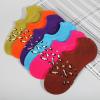 imageIDEGG No Show Socks Women ampamp Men Low Cut Ankle Short Athletic Running Casual Invisible Liner SocksJ6 Pairs6 Colors