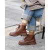 imageIDEGG Womens Crew Socks Soft Cotton Athletic Running Casual Dress Socks Above Ankle Crew SocksB6 Pairsblack white offwhite beige brown light Brown