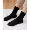 imageIDEGG Womens Crew Socks Soft Cotton Athletic Running Casual Dress Socks Above Ankle Crew SocksE6 Pairs 6 Black 