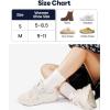 imageIDEGG Womens Crew Socks Soft Cotton Athletic Running Casual Dress Socks Above Ankle Crew SocksF6 Pairs Black white grey dark Grey army Green navy Blue 