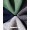 imageIDEGG Womens Crew Socks Soft Cotton Athletic Running Casual Dress Socks Above Ankle Crew SocksF6 Pairs Black white grey dark Grey army Green navy Blue 