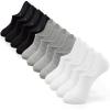 Color B-6 Pairs-black+gray+white