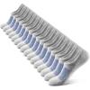 Color M-8 Pairs-8 Mesh Grey