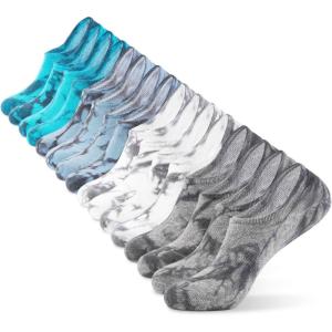 imageIDEGG No Show Socks Men Low Cut Ankle Short Socks for Men Casual Athletic Socks with NonSlip GripColor L8 Pairs4 Clors
