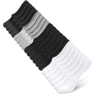 imageIDEGG No Show Socks Women 10 Pairs Low Cut AntiSlid Novelty Athletic Casual Invisible Liner SocksColor G  10 Pairs  4 Colors