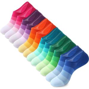 imageIDEGG No Show Socks Women ampamp Men Low Cut Ankle Short Athletic Running Casual Invisible Liner SocksI6 Pairs6 Colors