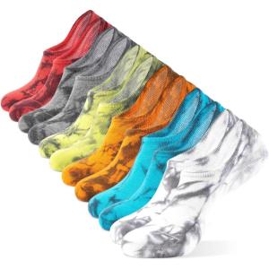 imageIDEGG No Show Socks Women ampamp Men Low Cut Ankle Short Athletic Running Casual Invisible Liner SocksR6 Pairs6 Colors