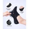 imageIDEGG No Show Socks Womens and Men Low Cut Ankle Short Antislid Athletic Running Novelty Casual Invisible Liner Socks4 Black4 Gray4 White